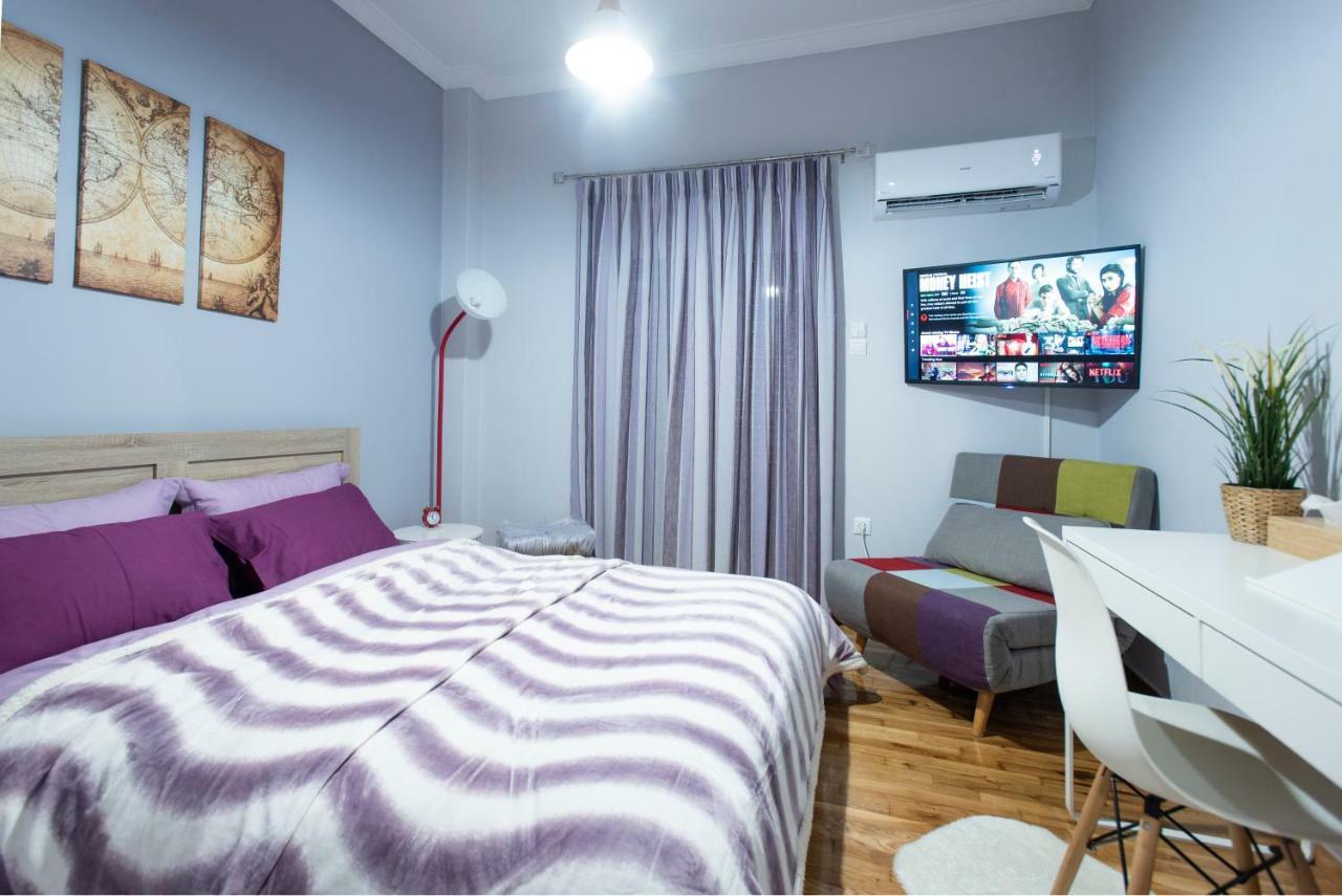 Cozy And Modern Studio Афины Экстерьер фото